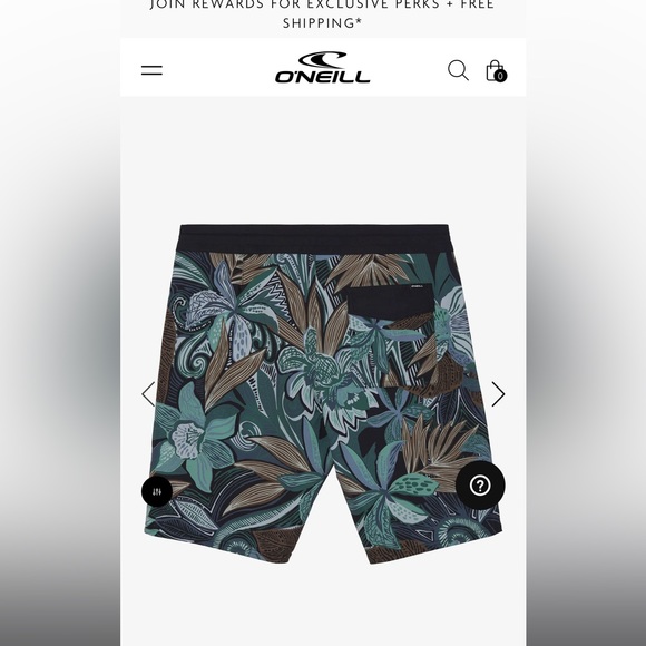 NWT O’Neill CRUZER 19" BOARDSHORTS - Picture 8 of 9